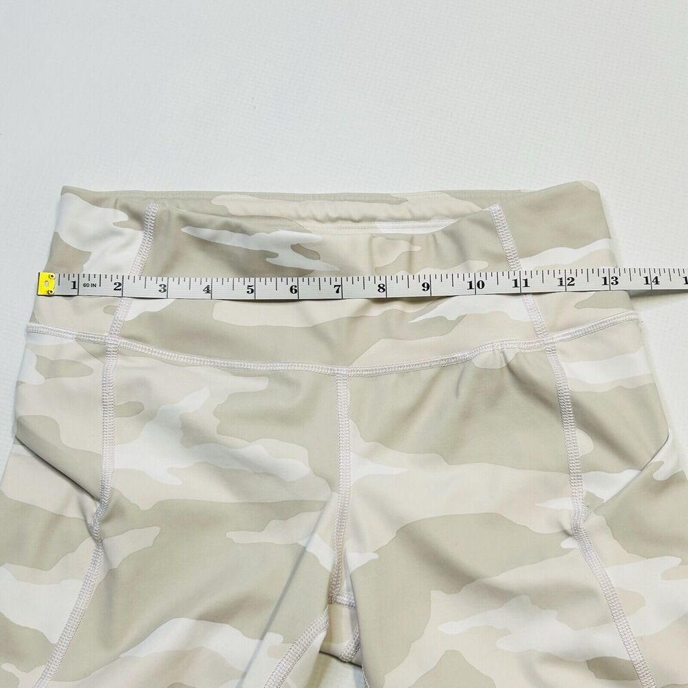 Athleta Womens Camo Contender 7/8 Tight leggings White Beige Size XS - Picture 12 of 13